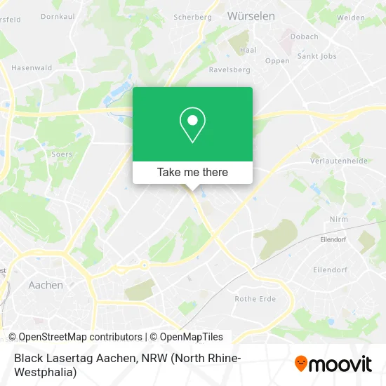 Карта Black Lasertag Aachen