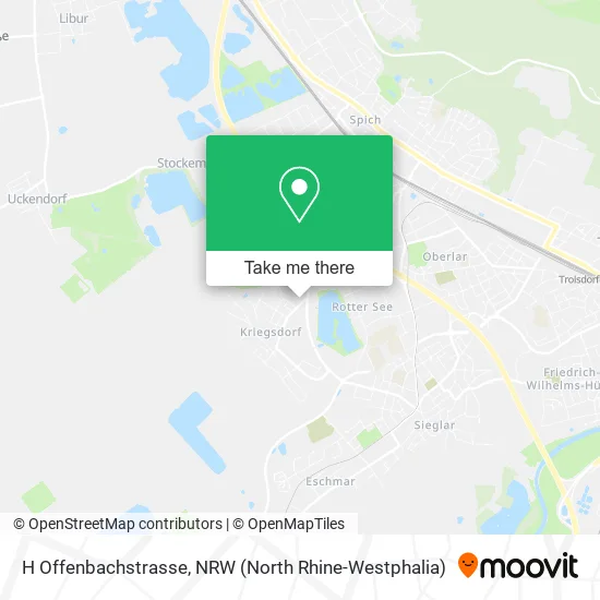 Карта H Offenbachstrasse