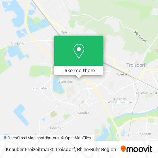 Knauber Freizeitmarkt Troisdorf map