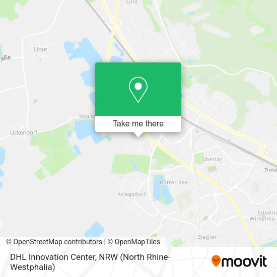 Карта DHL Innovation Center