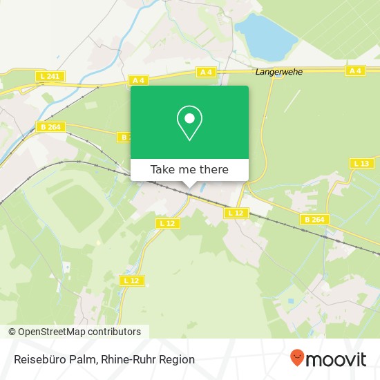 Reisebüro Palm map