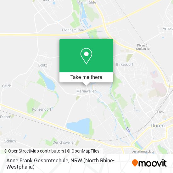 Anne Frank Gesamtschule map