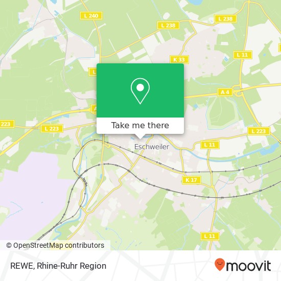 REWE map