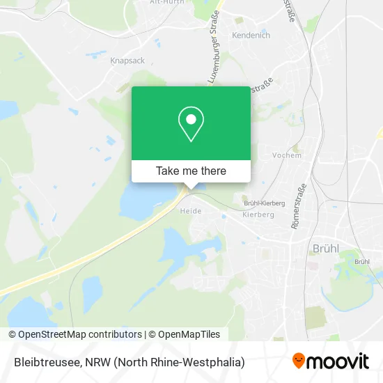 Карта Bleibtreusee