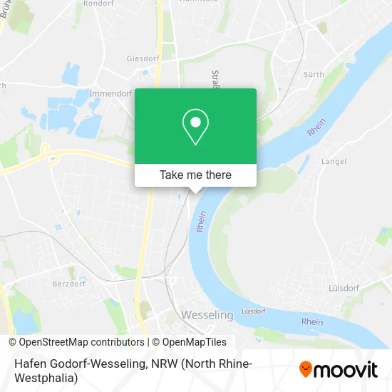 Карта Hafen Godorf-Wesseling
