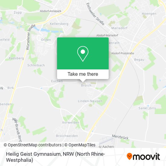 Heilig Geist Gymnasium map