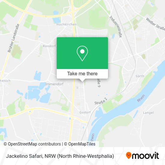 Jackelino Safari map