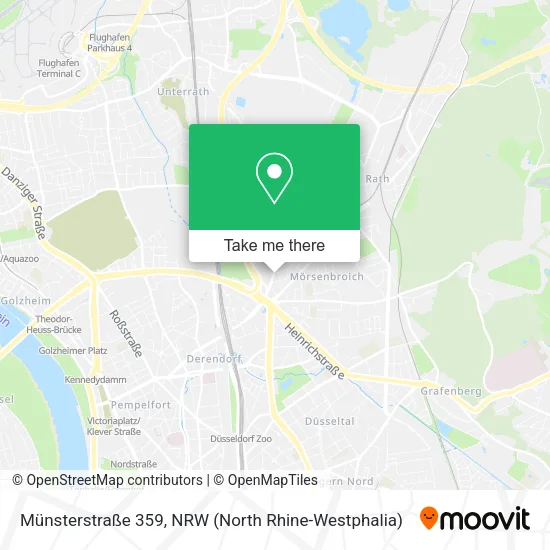 Карта Münsterstraße 359