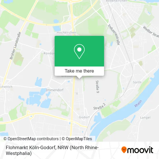 Flohmarkt Köln-Godorf map