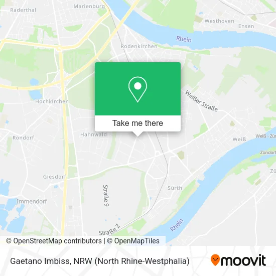 Карта Gaetano Imbiss