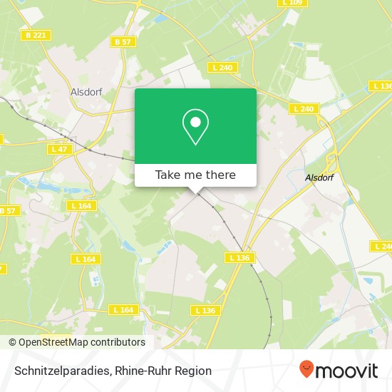 Schnitzelparadies map