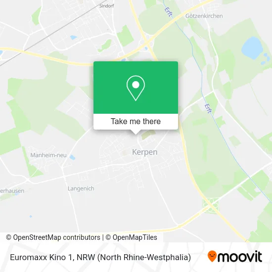 Карта Euromaxx Kino 1