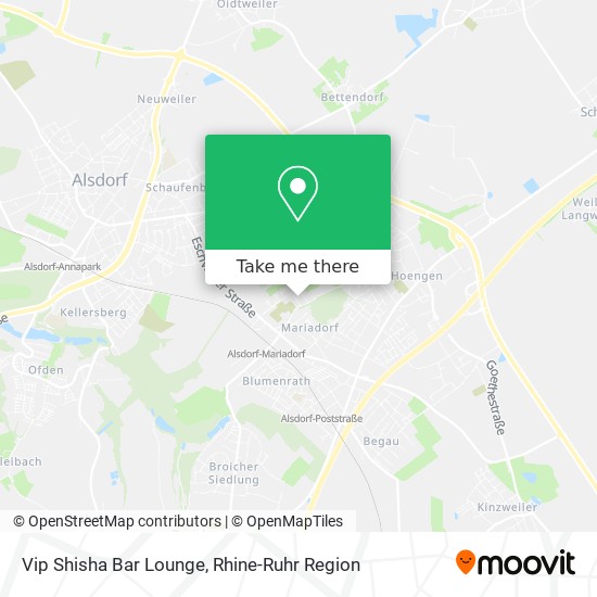 Vip Shisha Bar Lounge map