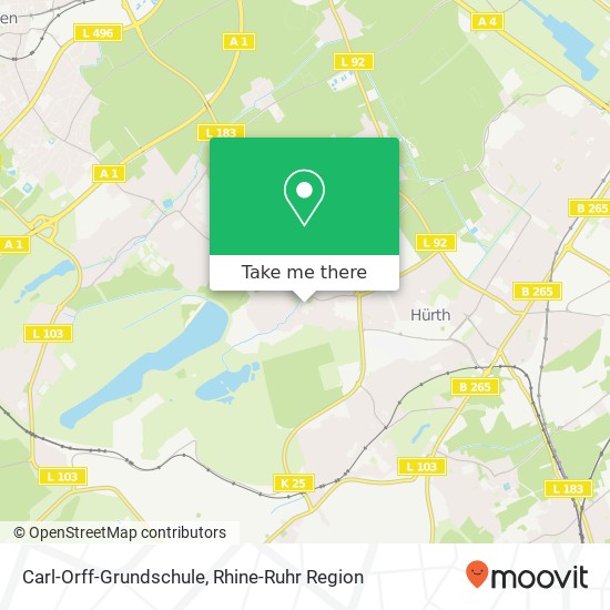 Carl-Orff-Grundschule map