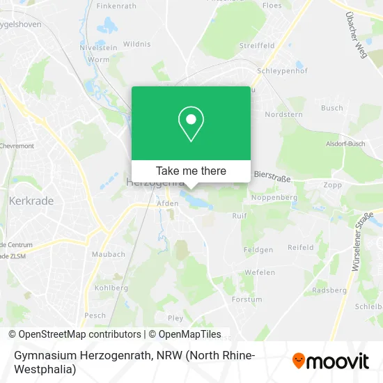 Карта Gymnasium Herzogenrath