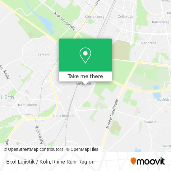 Ekol Lojistik / Köln map