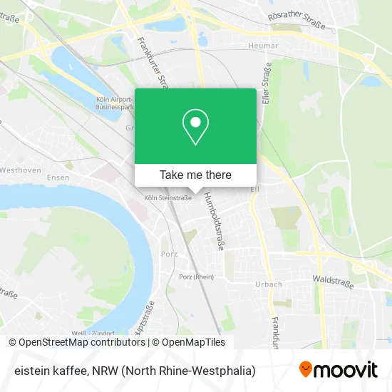 Карта eistein kaffee