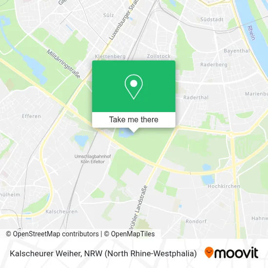 Kalscheurer Weiher map