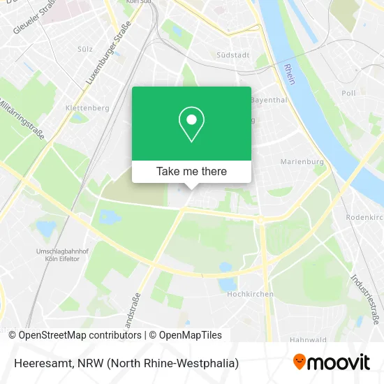 Карта Heeresamt