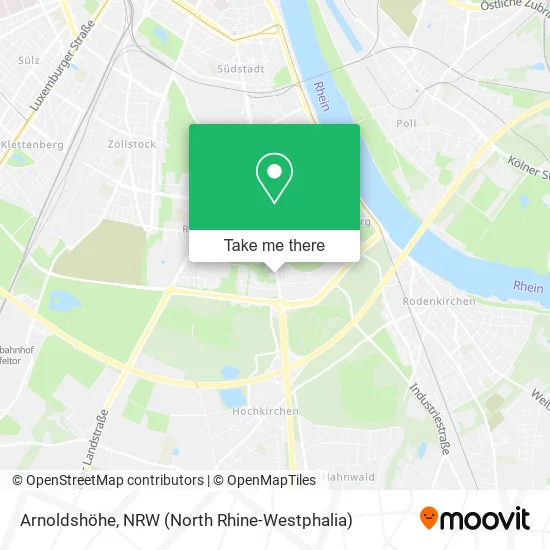 Карта Arnoldshöhe
