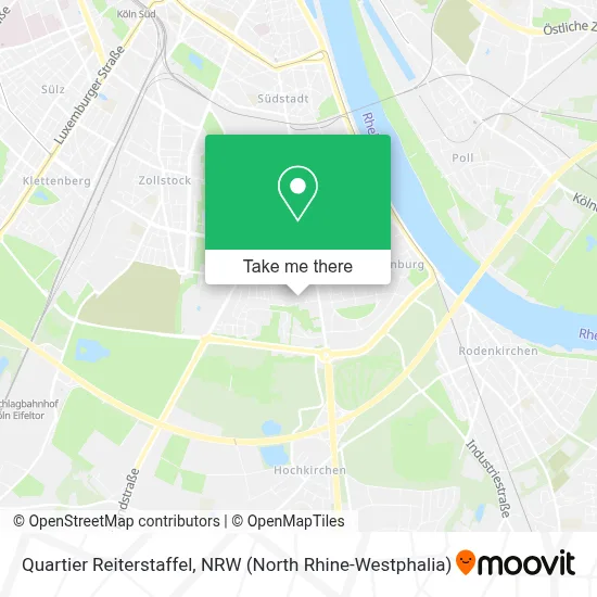 Quartier Reiterstaffel map