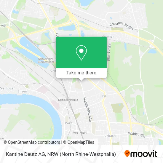 Карта Kantine Deutz AG