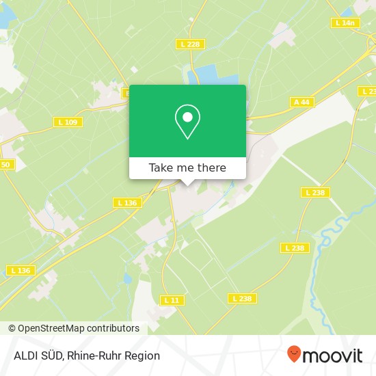 ALDI SÜD map