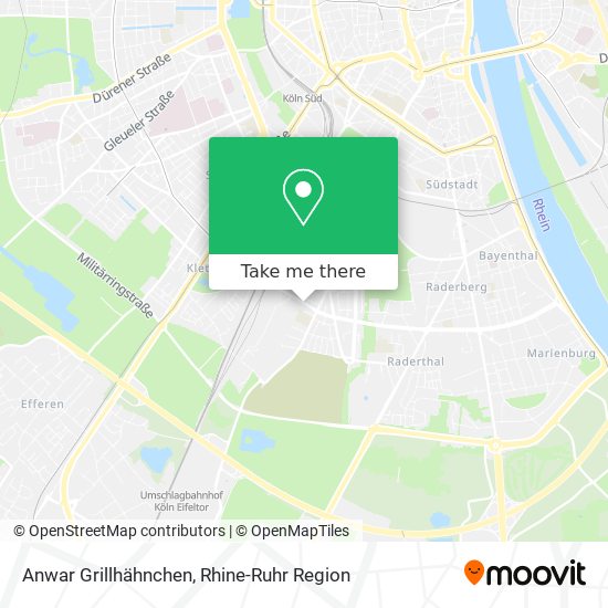 Anwar Grillhähnchen map