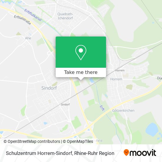 Schulzentrum Horrem-Sindorf map