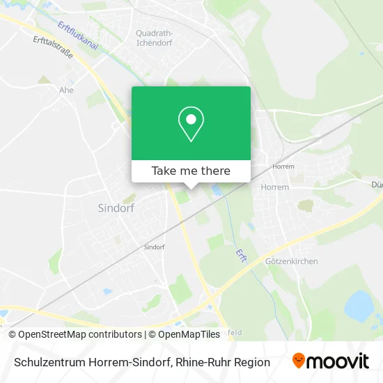 Карта Schulzentrum Horrem-Sindorf