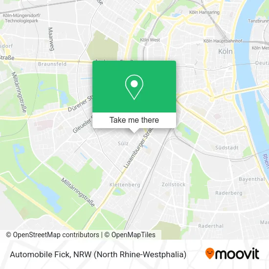 Карта Automobile Fick