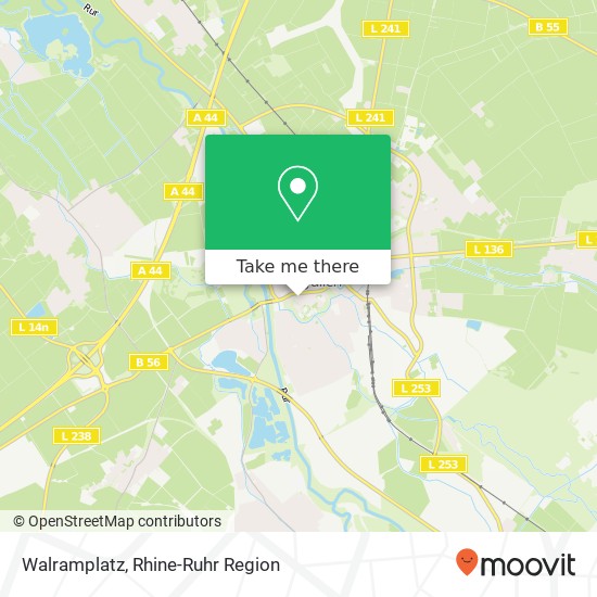 Walramplatz map