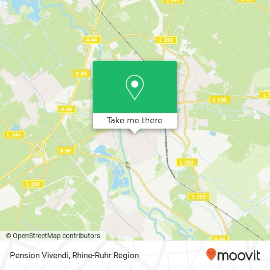 Pension Vivendi map