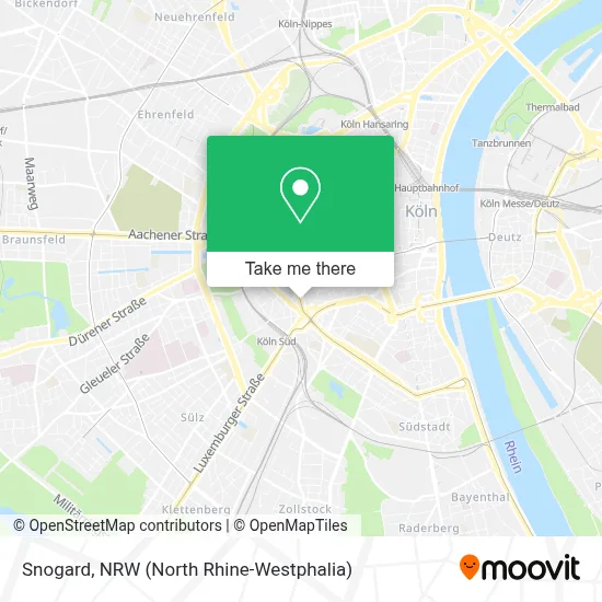 Snogard map