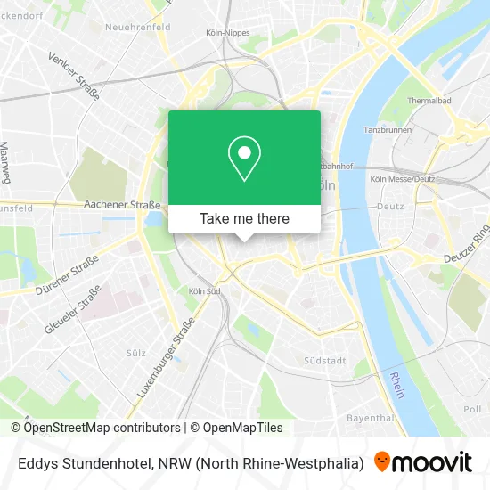 Eddys Stundenhotel map