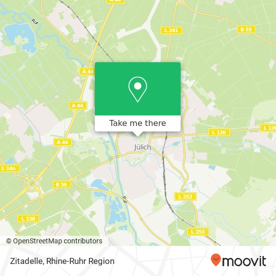 Zitadelle map