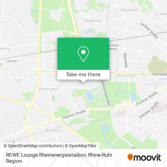 Карта REWE Lounge Rheinenergiestadion