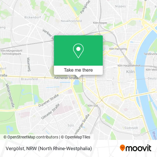Карта Vergölst