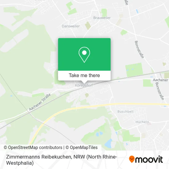 Карта Zimmermanns Reibekuchen