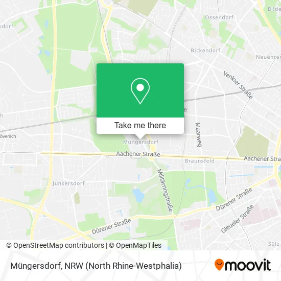 Карта Müngersdorf