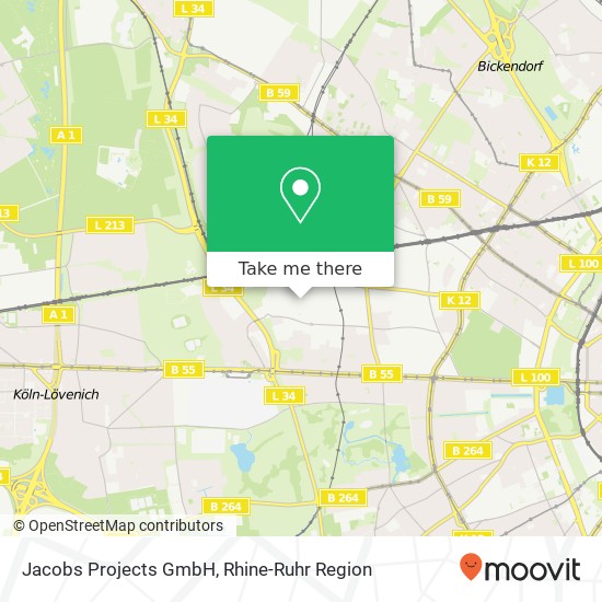 Jacobs Projects GmbH map