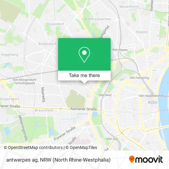 Карта antwerpes ag