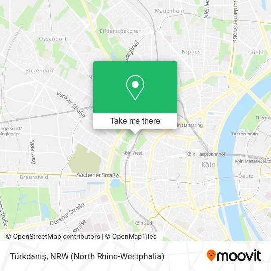 Карта Türkdanış