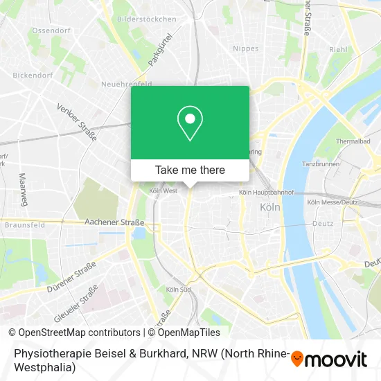 Карта Physiotherapie Beisel & Burkhard