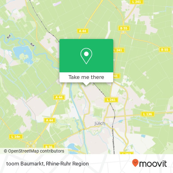 toom Baumarkt map