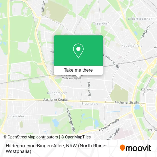 Карта Hildegard-von-Bingen-Allee