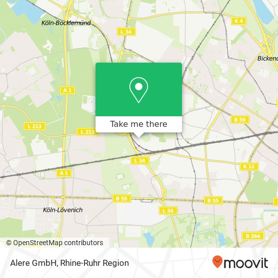 Alere GmbH map