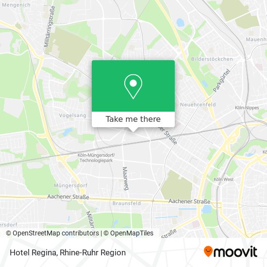 Hotel Regina map