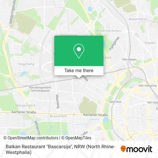 Карта Balkan Restaurant "Bascarsija"