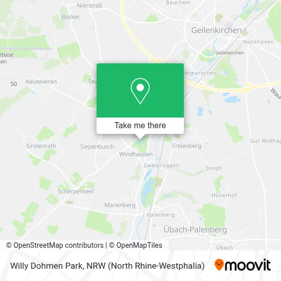 Willy Dohmen Park map
